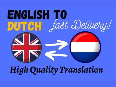 english to dutch.